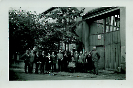 1950er 3.v.r. J. Bruckner in Esselborn 67DM